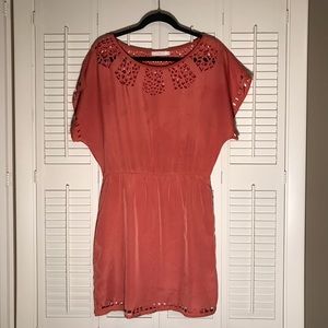 Lush Lasercut Neckline and Hem Dress